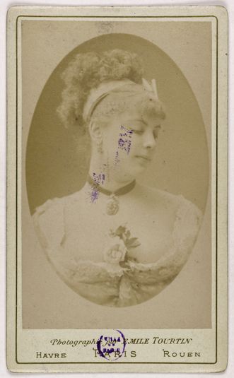 Portrait de Mlle Rolland, (actrice)