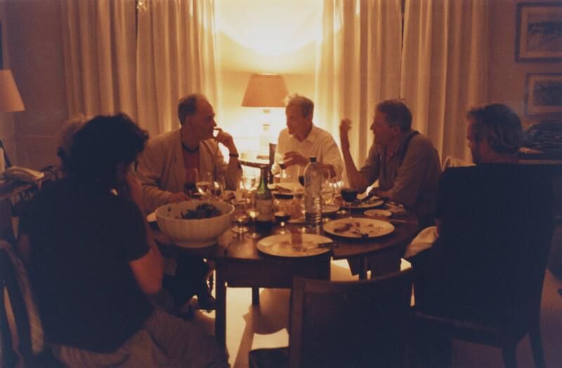 'At Dinner' (Frank Auerbach; Lucian Freud; David Hockney)
