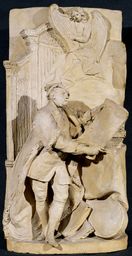 Model for Handel's monument in Westminster Abbey