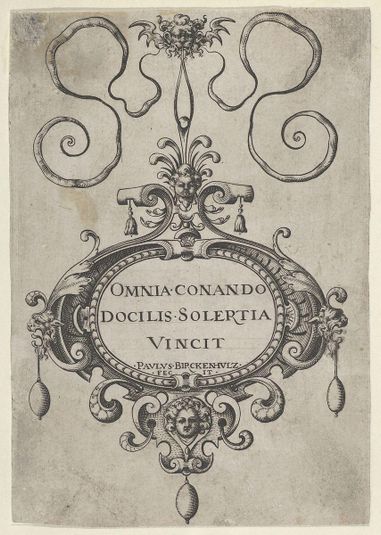 Title Page, from Omnia Conando Docilis Solertia Vincit