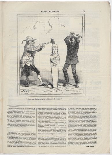 Le Charivari, quarante-unième année, lundi 9 septembre 1872