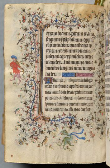 Hours of Charles the Noble, King of Navarre (1361-1425), fol. 309v, Text