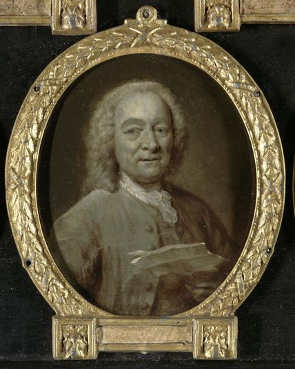 Portret van Jan Harmensz de Marre (1696-1763). Zeeman, dichter en directeur van de Amsterdamse schouwburg
