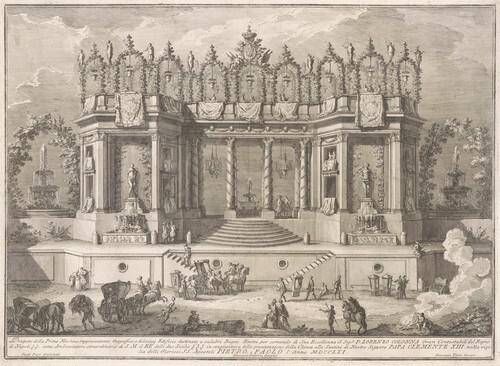 The Prima Macchina for the Chinea of 1761: The Salubrious Baths