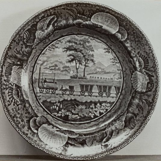 Plate - "Baltimore and Ohio Railroad"