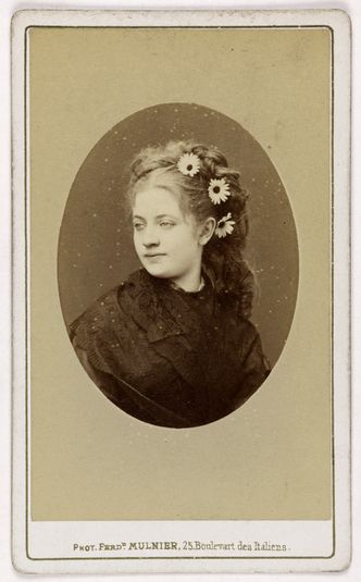 Portrait de Mlle Ruyada ou Ruysda, (actrice)