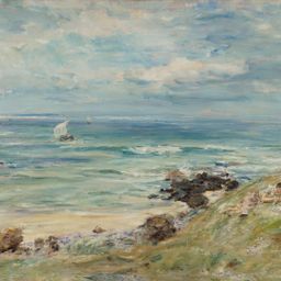 William McTaggart, The Coming of Saint Columba 1895