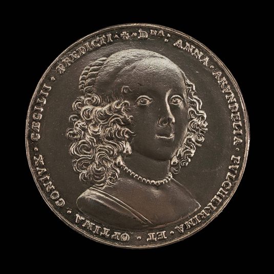 The Maryland Medal: Anne Arundell of Wardour, c. 1610-1649, Countess of the Holy Roman Empire, Wife of Lord Cecil Calvert 1628, Baroness of Baltimore 1632 [reverse]
