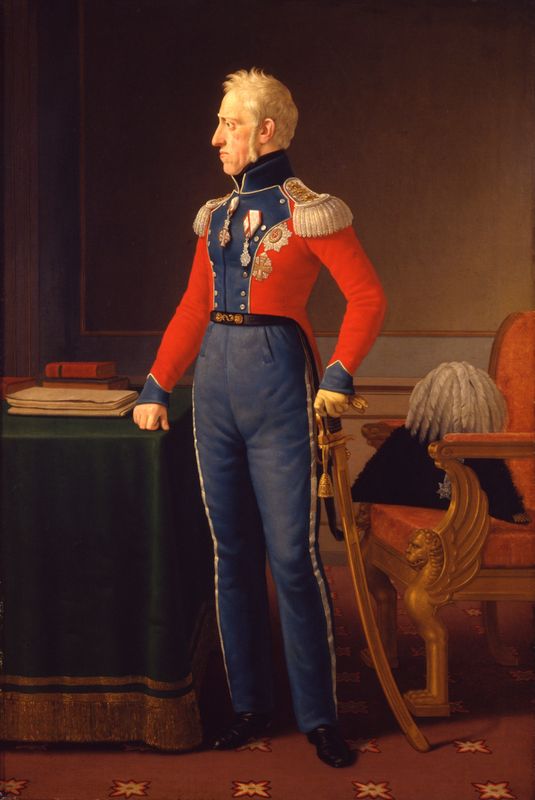 King Frederik VI, 1768-1839, crowned 1808