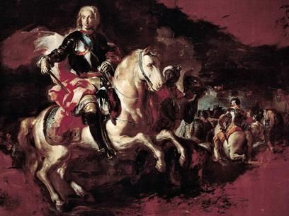 Triumph of Charles III at the Battle of Velletri