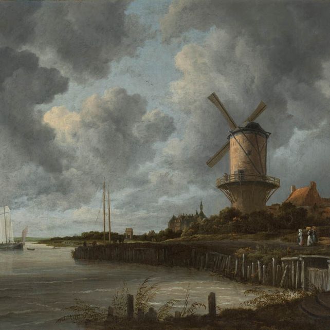 Jacob van Ruisdael - The Windmill at Wijk bij Duurstede Smartify Editions