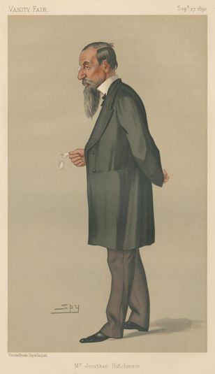 Vanity Fair - Doctors and Scientists. Mr. Jonathan Hutchinson. 27 September 1890
