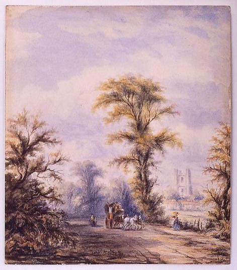 Landscape with a Stagecoach