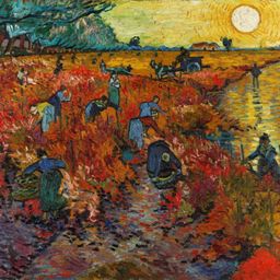 The Red Vineyard at Arles by Vincent van Gogh