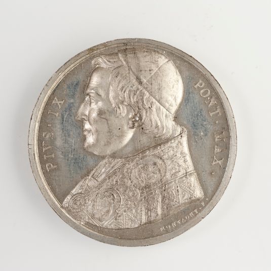 Portrait du pape Pie IX (1792-1878), s. d.