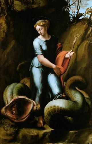 St Margaret and the Dragon (Raphael)