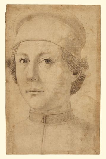 Portrait of a Young Man, Head and Shoulders, Wearing a Cap
