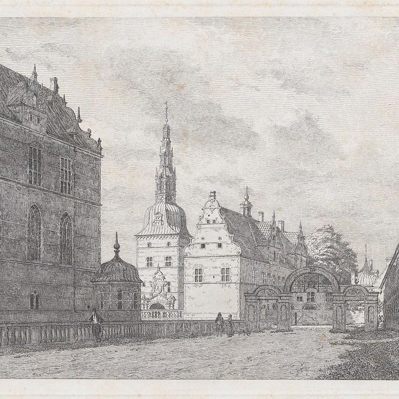 View of Frederiksborg, Karussel Gate