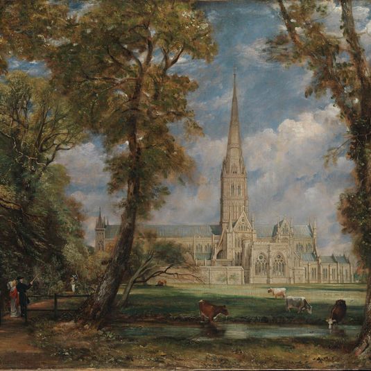 John Constable - Salisbury Cathedral from the Bishop's Grounds Smartify Editions