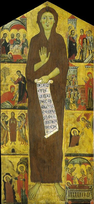 Mary Magdalene with Eight Scenes from her Life