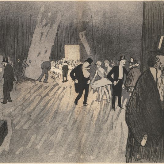 Backstage of the Ballet