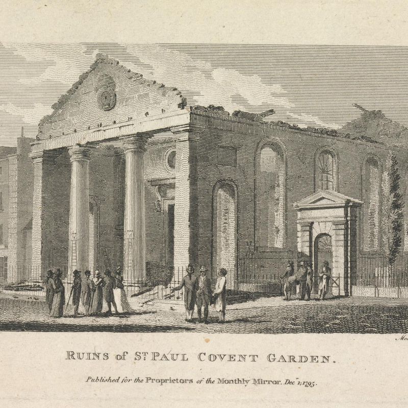 Ruins of St. Paul Covent Garden