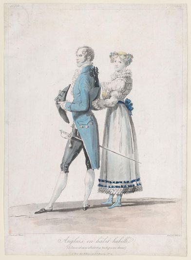 Anglais en Habit Habille; from Collections de Costumes dessinés