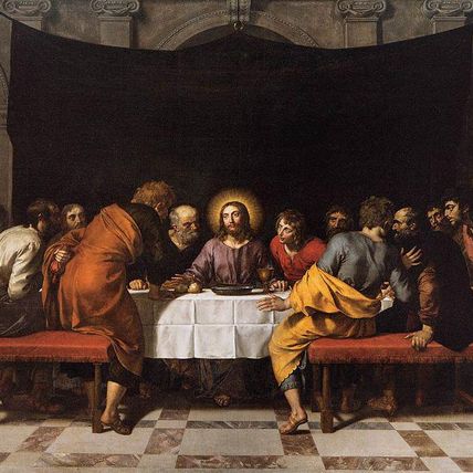 The Last Supper, of The Last Meal of Jesus Christ with His Disciples