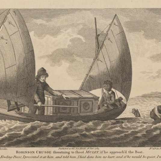 Twelve Illustrations of Robinson Crusoe