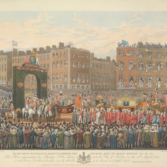 George IV's Public Entry into the City of Dublin on August 17th 1821