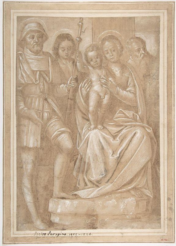 The Virgin and Child with Saint Roch and Two Other Male Saints