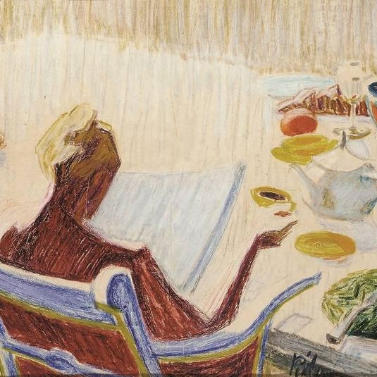 Woman at Tea-table
