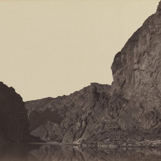 Black Cañon, Colorado River, Looking Below from Big Horn Camp