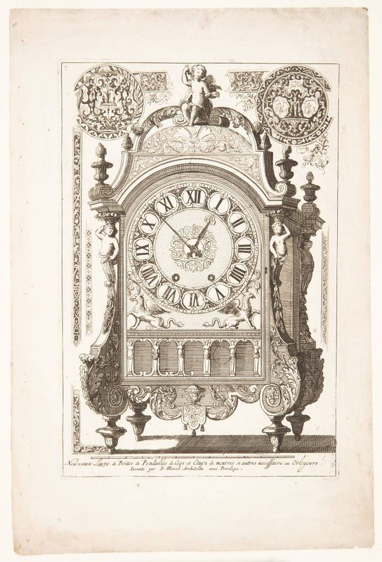 Design for a table clock