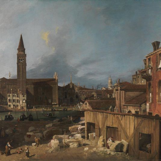 Venice: Campo S. Vidal and Santa Maria della Carità ('The Stonemason's Yard')