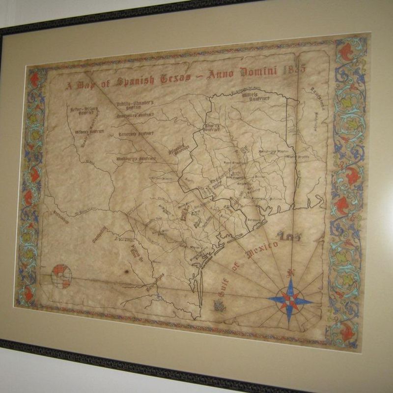 A Map of Spanish Texas - Anno Domini 1835 (75.19)