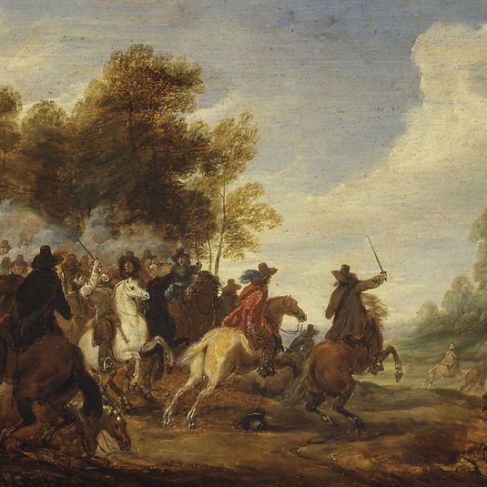A Cavalry Engagement