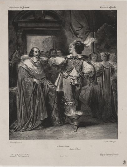 Chronicles of France:  Scene of the Fronde - The Prince of Condé