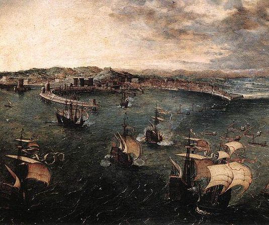 Naval Battle in the Gulf of Naples