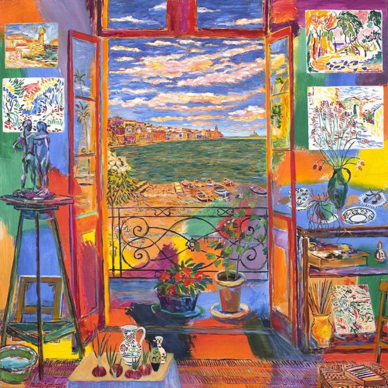 Atelier de Matisse, Collioure, 1905