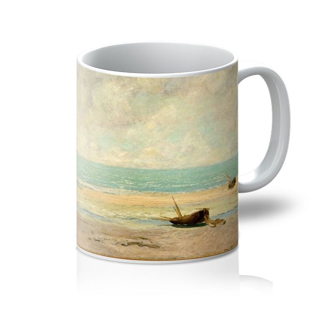 The Calm Sea, 1869, Gustave Courbet Mug Smartify Essentials
