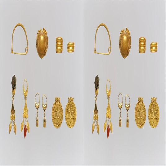 Cypriot Gold and Bronze Jewels