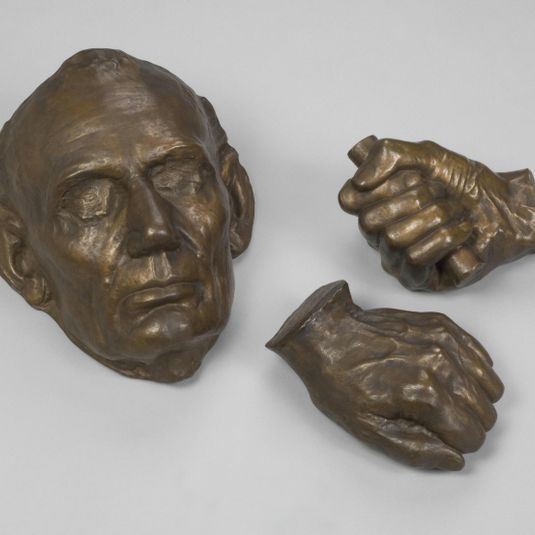 Casts of the Face and Hands of Abraham Lincoln