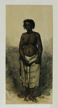 Native Woman from Woolongong (Wollongong), Australia
