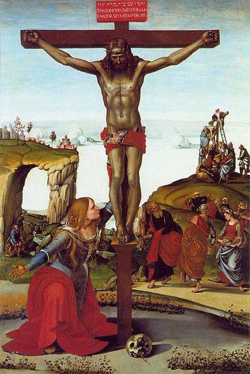 Crucifixion with St Mary Magdalene
