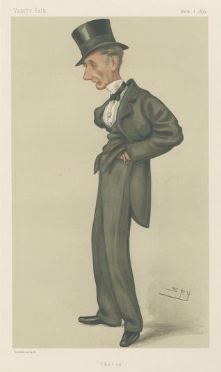Politicians - Vanity Fair - 'Chorus'. Admiral Sir William Edmonstone. March 8, 1879