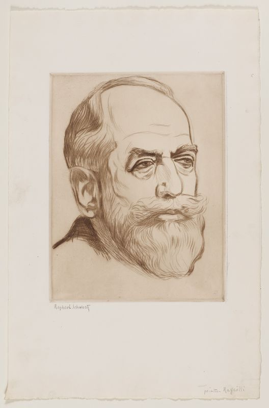 Portrait du peintre Raffaelli