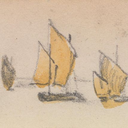 One of a Group of Three Studies on the Venetian Logoon