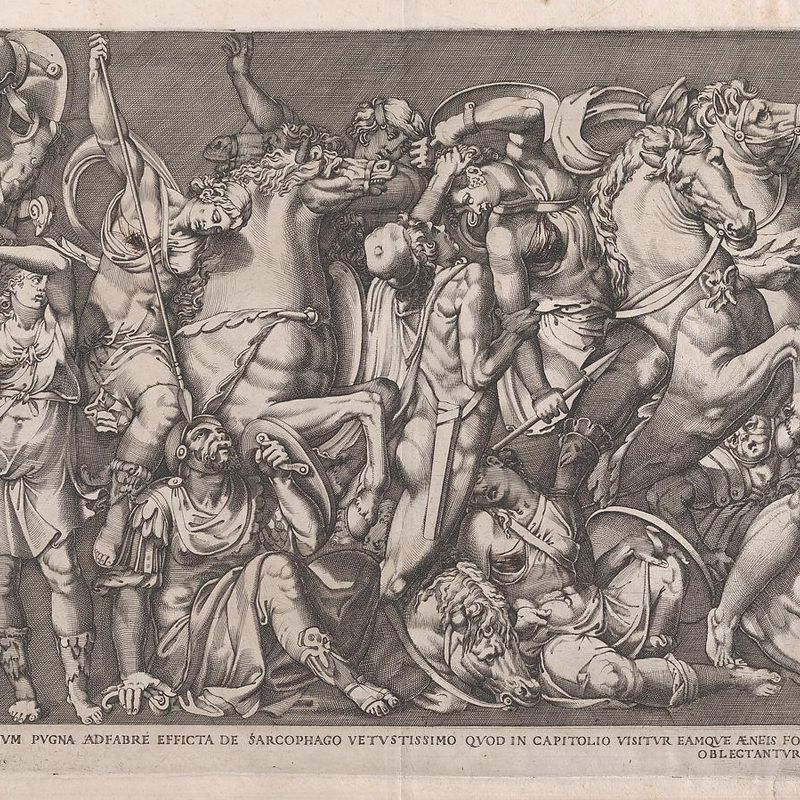 Speculum Romanae Magnificentiae: Battle of the Amazons