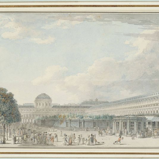 Le jardin et le cirque du Palais-Royal.